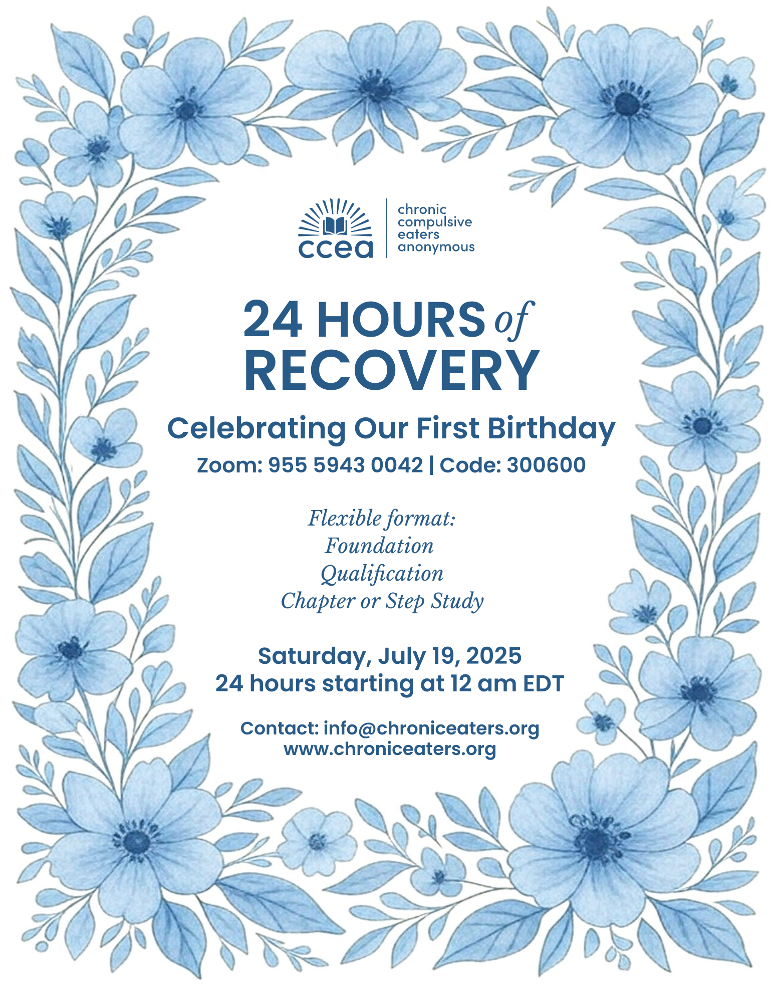 CCEA's First Birthday!