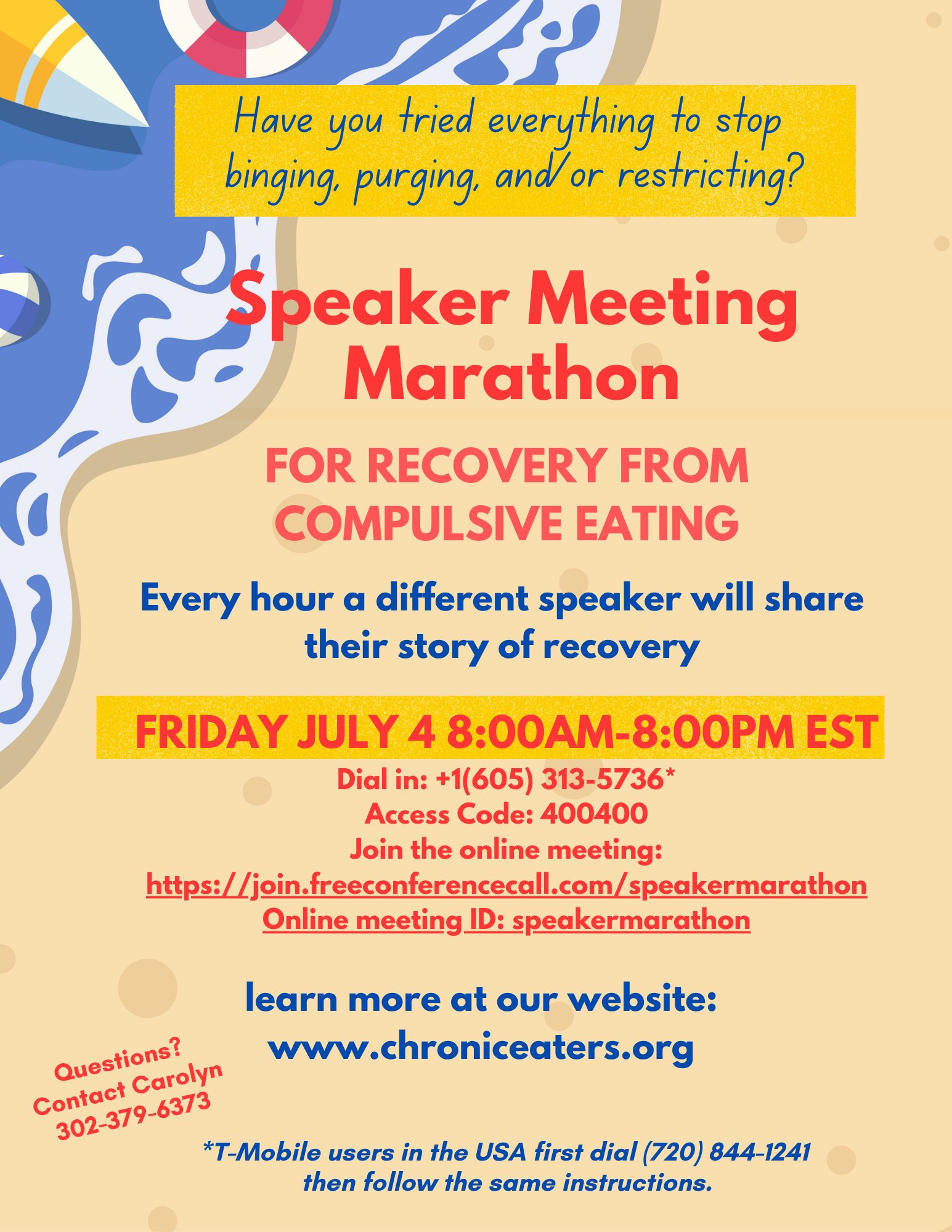 July 4 Speaker Marathon